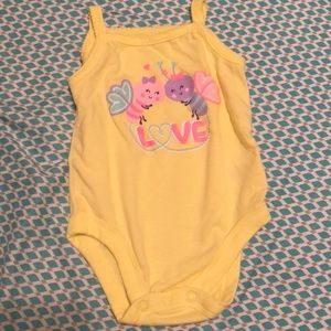 Yellow onesie